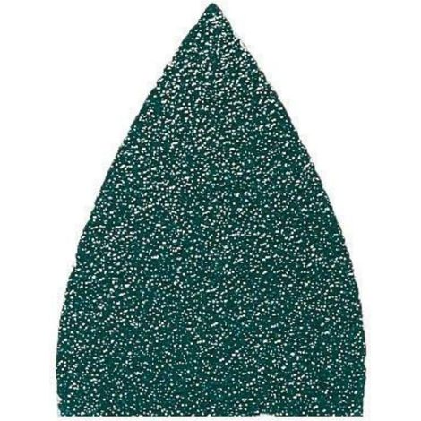 FEIN Fogli abrasivi a dito Grana 180, Conf. 20 pz., impiego universale legno, metallo, punti di saldatura dolce, vetroresina, plastica, vernice, stucco e pelle. Non forato, fissaggio rapido a Strap (1/5)