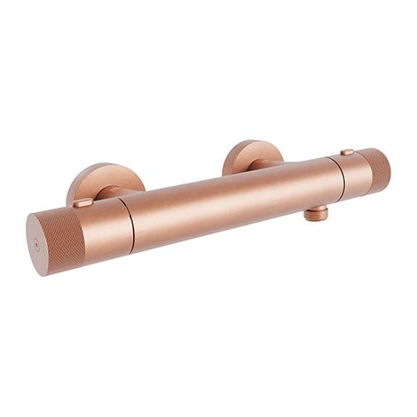 Mitigeur de douche thermostatique Or Rose Brossé EAST SIDE - CRISTINA ONDYNA ES45134P (1/2)
