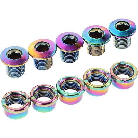Vis de plateau de vélo en alliage d'aluminium pour 20 jeux, kit de vis de manivelle (1/5)