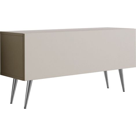 Mobile TV : Cachemire, gambe cromate, 100 x 52 x 32 cm (1/5)
