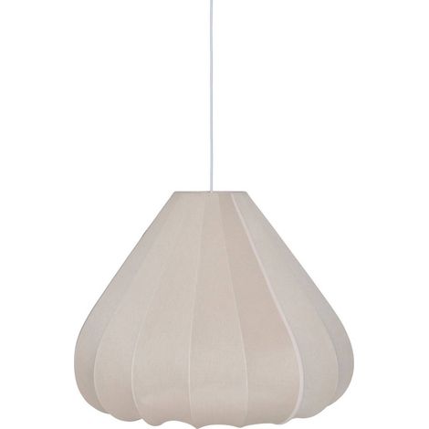 Lampada a sospensione tobie beige d49cm - Atmosphera créateur d'intérieur