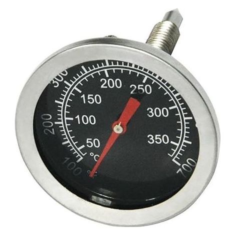 Thermometer für Holzkohlegrills, 50-mm-Edelstahl-Pizzaofenthermometer, Grill-Ersatzteile (1/5)