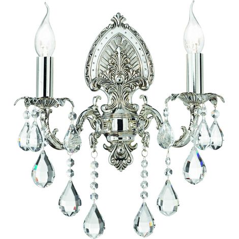 Wandleuchte Colorno, Silber (1/3)