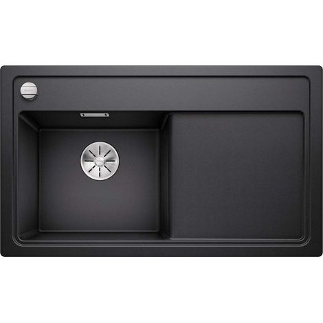 Blanco Zenar 45 - Silgranitspüle, 86x51 cm, mit Ablaufsystembedienung, Anthrazit 523850 (1/2)