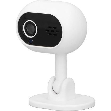 Caméra Intérieure, Caméra de sécurité Domestique 1080P, Expérience Visuelle Améliorée, Conversation Bidirectionnelle, Accès à Distance, Nocturne Infrarouge Automatique, (White) (1/5)