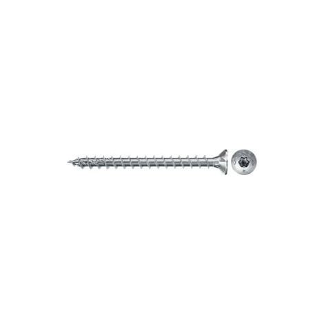 Fischer 100x  Power-Fast II  FPF II  CTF 6  x 50  mm BC  Testa svasata  con impronta  TORX TX30  Filettatura piena  zincata blu  passivata -  670452 (1/2)