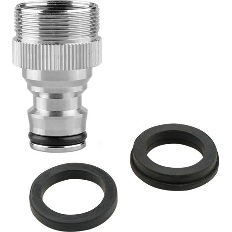 Adaptador Hidrobis Enchufe Rápido M-H Blanco Para Grifo (1/2)