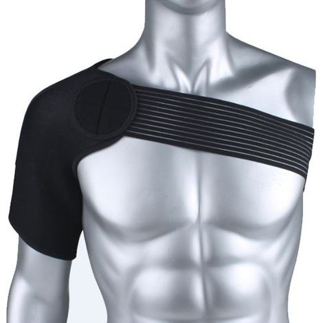 Bandage élastique Pour épaule Bande De Soutien Correctif Dos Sport Dos (1/2)
