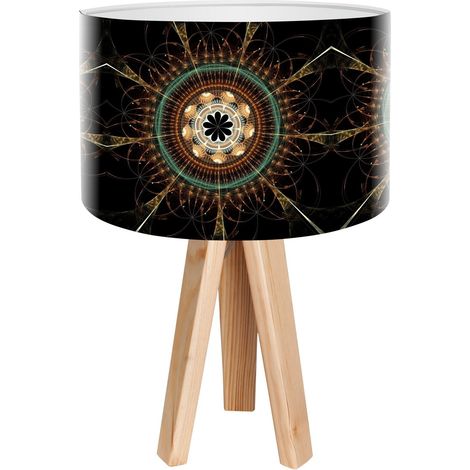 Lampe de chevet mandala foto-251