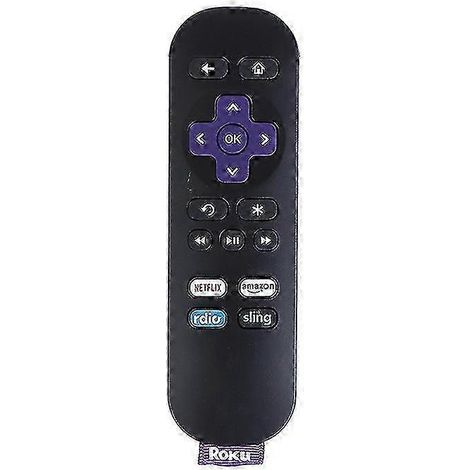 Télécommande de remplacement pour Roku 1, 2 et 3/4 avec dragonne intelligente (1/5)