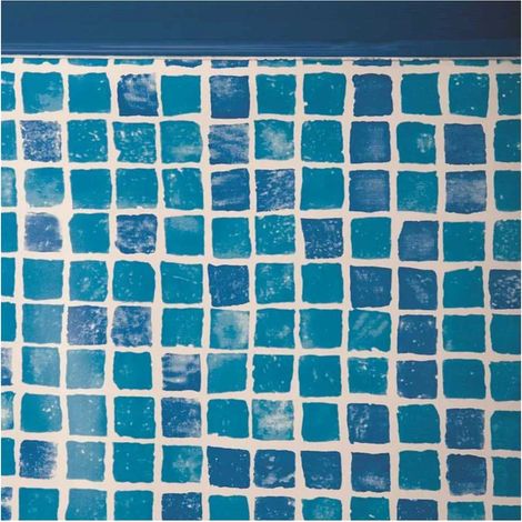Poolfolie gre-pools mosaic wasserdicht Haken System
