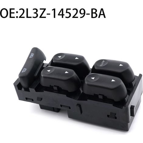 The 2L3Z-14529-BA switch is suitable for the electric window regulator switch of the Ford F150 (model years 2002-2003).--DTEKGAZ (1/4)