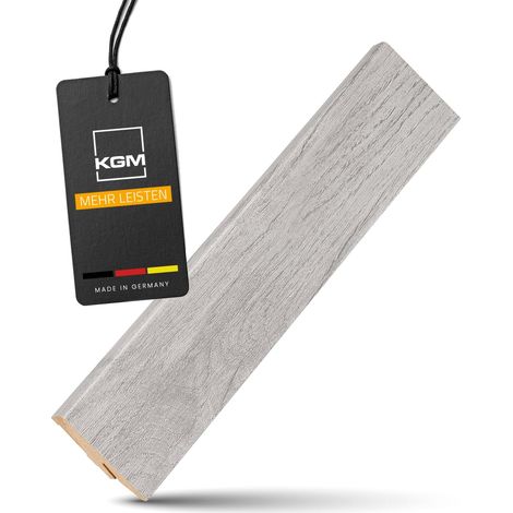 KGM Sockelleiste Mega Eiche MDF foliert 16 x 58 mm 2,4 m