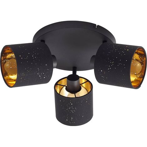 Deckenlampe "Vasilia" aus Textil für Wohnzimmer & Esszimmer von Lindby (1/5)