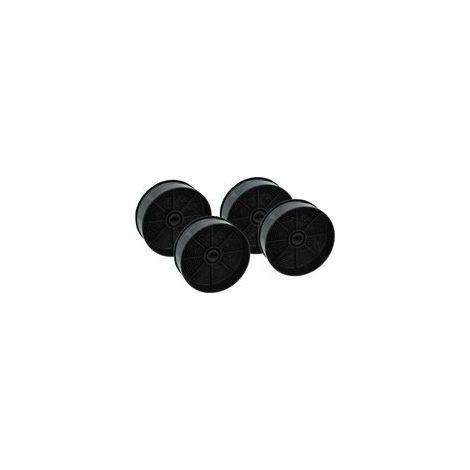 4 filtres à charbon actif compatibles avec hottes Airlux modèles AHGB450, AHGB450SI, AHGB451, AHGB451SI, AHT630, AHT630IX, AHT930IX – diamètre 12,4 cm (1/4)