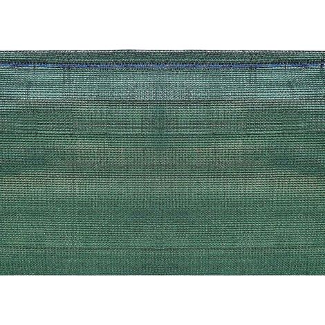 Rete telo ombreggiante verde ombra 99% frangivista frangisole oscurante H 100 cm - Rotolo 20 m (1/3)