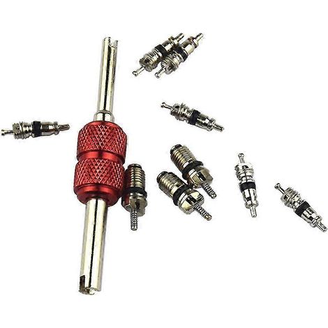 Kit de reparación de sistema de aire acondicionado 2X para extractor de núcleo de válvula de aire acondicionado (hwy)