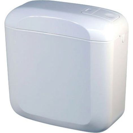 Regiplast – Réservoir de chasse d'eau 6L – Double débit 3/6L – Intérieur anti-condensation – Robinet flotteur silencieux (1/7)