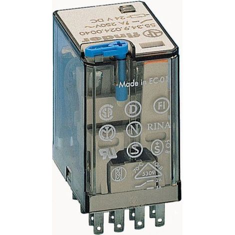 Finder Miniatur-Industrie-Steckrelais 55.34.9.024.0040 1 STK