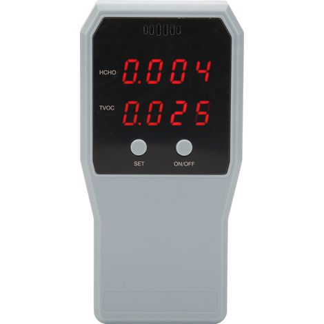 Détecteur de formaldéhyde HCHO TVOC DC2.5-3.2V AMSJ, testeur de qualité d'air pour maison et bureau