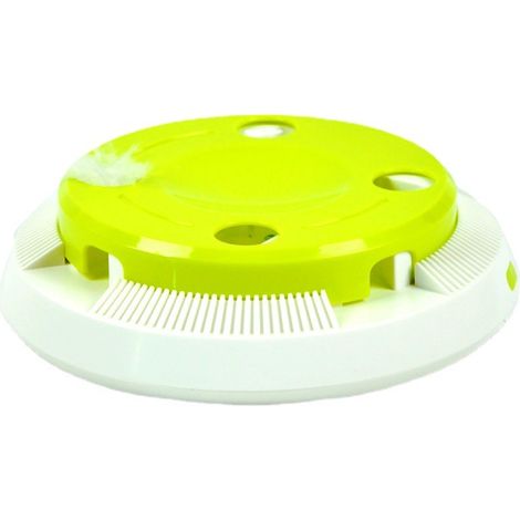 Jouet interactif automatique pour chat Jouet électrique à plumes pour chat (1/3)
