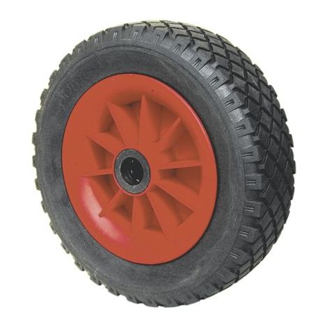 Roue de chariot Pneumatique Guitel Hervieu Ø 260mm, l. 78mm, Ø alésage 25mm, Roulement à rouleaux, 120kg max ( Prix pour 1 )