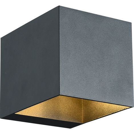 Lámpara de pared Alaska 1 G9 luz negra Prestige LP-104/1W BK (1/5)