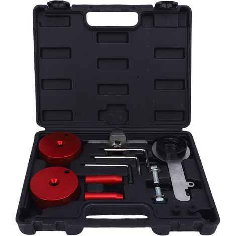 Outil calage distribution arbre à cames vilebrequin – Réglage avec maintien volant moteur remplacement Transit 2,0 TDCi EcoBlue (1/5)