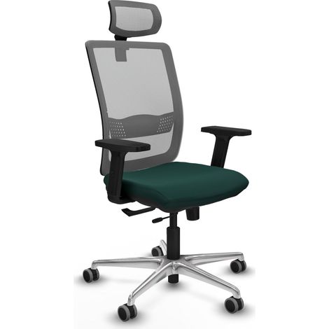 Chaise de bureau piqueras y crespo Haches accoudoirs réglables mousse dense (1/2)