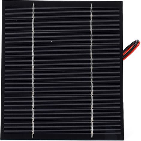 Ortviai Panneau Solaire Portable 3,5 W 5 V avec Pince en Silicium Monocristallin pour Voyages et Activités Extérieures (1/5)
