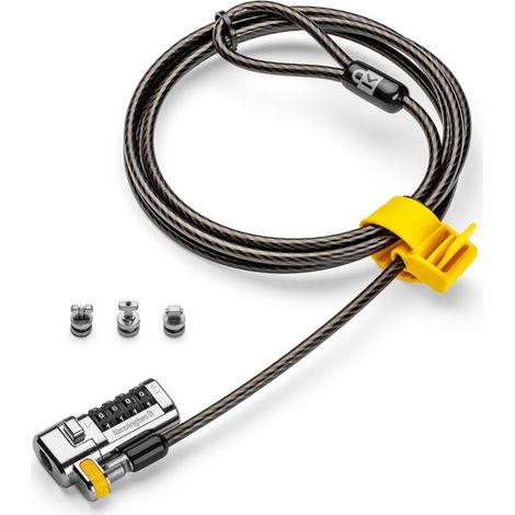 Kensington KENS ClickSafe 2.0 3in1 KombiSchloss K68105EU (K68105EU) (1/4)