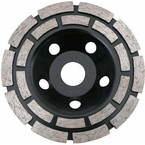 Diamond disc, diamond grinding disc 125 mm for grinding concrete, universal diamond grinding disc for grinding concrete, stone, granite screed, masonry, universal use 56Vingt MUMU