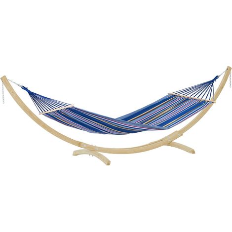 Set hamac TONGA M Amazonas + support Kronos en bois