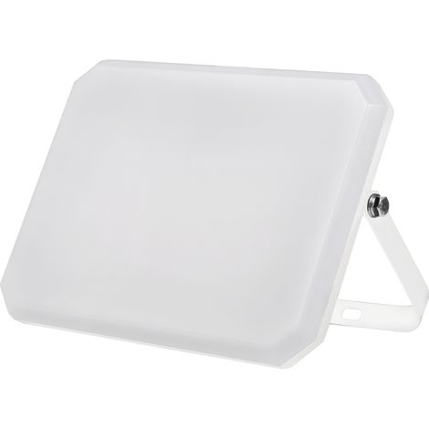 Proiettore a LED Bianco Faro da esterno 230V 50W 4000K Cover Milky 5000lm 175x125x27,5 mm