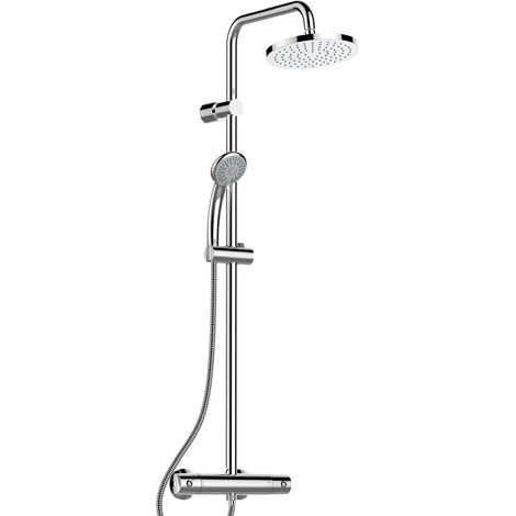 Colonna doccia ideal standard serie idealjet con miscelatore termostatico, cromata (1/3)