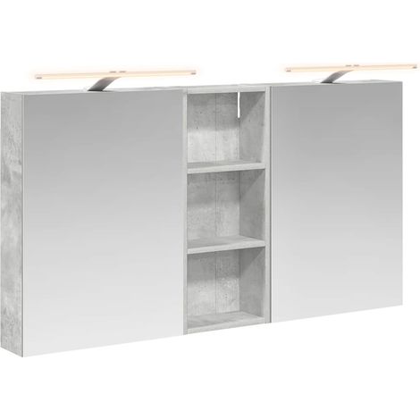Maison Exclusive - Badezimmerschrank-Set 3 pcs 130 x 14,5 x 70 cm