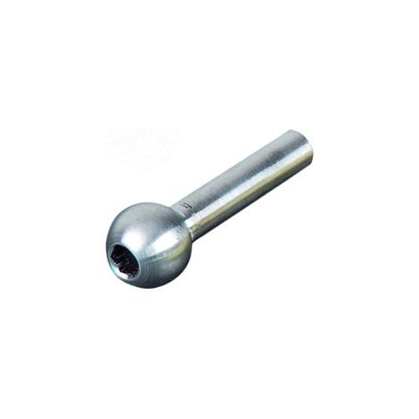 [QUALITE FRANCAISE] - Terminaison à bille taraudée pour tendeur de câble Ø4mm, M6 - Longueur 42mm - Inox 316 - À visser (1/2)