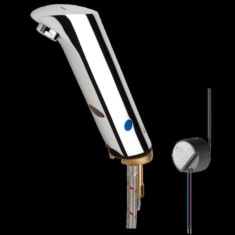 Robinet de vidange KWC, PROTRONIC-S, électrique, sans mélangeur, alimentation secteur 230 VAC (1/2)