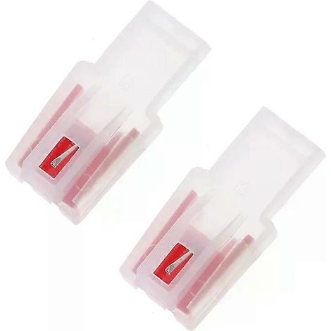 2 Stück dynamische Nadeln für Plattenspieler, Schallplattenspieler, Vinyl für LPs und Grammophone (1/4)