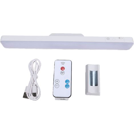 Barre lumineuse LED 3 températures de couleur, gradation continue, soin des yeux, bureau Rechargeable pour dortoir, salle de bain, placard (1/5)
