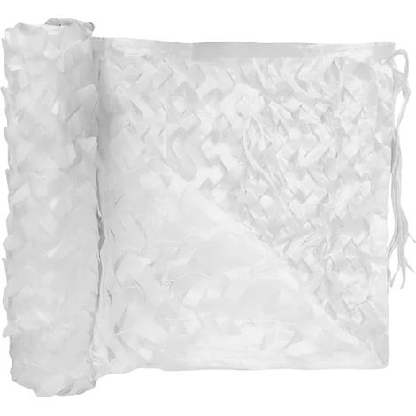 Filet de camouflage, conception durable, utilisation extérieure polyvalente, Blanc3x5m (1/2)