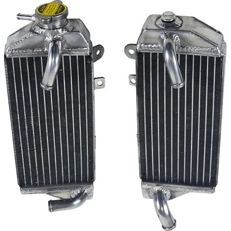 Radiador de aluminio, diseñado para Kawasaki KX450F KXF450, ligero, soldado con TIG, probado para garantizar la calidad. (1/4)