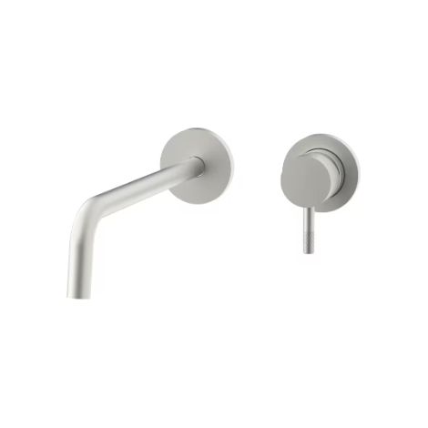 Miscelatore incasso lavabo Steel Looking, con bocca e aeratore 248mm. Paffoni serie Jolly JL007ST70  Steel looking (1/5)