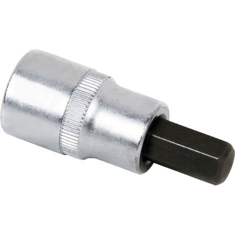 Llave de vaso de 1/4 en acero al cromo vanadio de alta calidad Con punta Allen H-1,5 a H8                                                     H-7                      1/4"