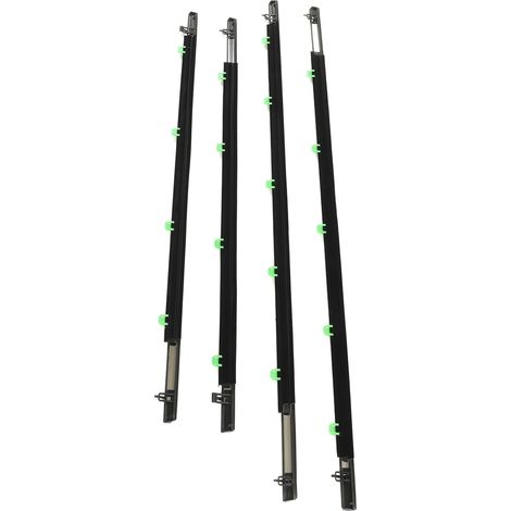 4 pièces de moulure de fenêtre de voiture 72450 SWA A01 Joints d'étanchéité pour CR-V 2007 à 2011 (1/5)