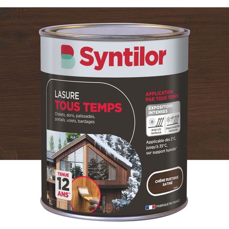 Lasure Tous Temps Syntilor 1L Chêne Rustique (1/4)