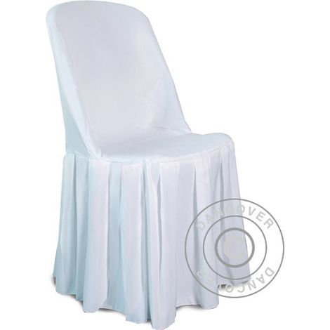Chair cover for 44x44x80 cm chair, White - Dancover (1/2)