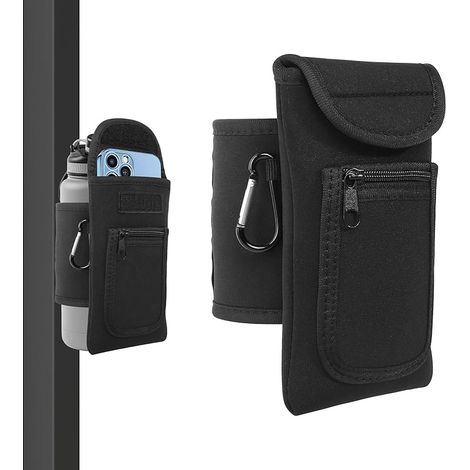 Sac Magnétique Sport, Sac De Fitness Magnétique, Sac Magnetique Gym Support Magnétique pour Bouteille d'eau de Gym Sac Magnetique Salle de Sport pour Salles de Sport (1/5)