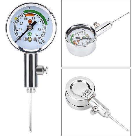 Balldruckmesser, Mini-Basketball-Luftdruckmesser, tragbarer Fußball-Luftdruckmesser, digitales Mini-Balldruckmanometer für Basketball, Fußball und Volleyball (1/5)