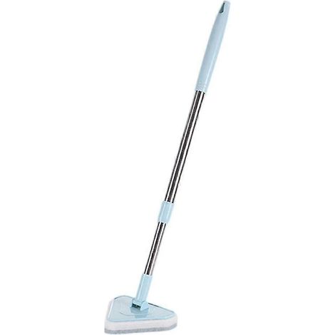 Brosse de nettoyage pour la cuisine et les vitres, brosse de nettoyage pour toilettes et salle de bain, bleue